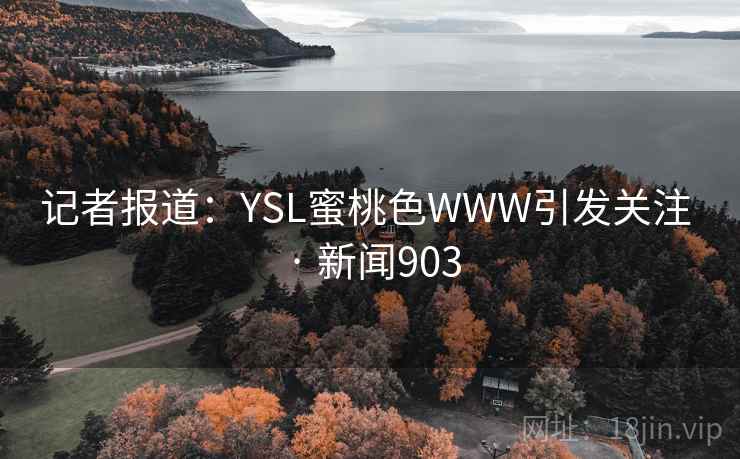 记者报道：YSL蜜桃色WWW引发关注 · 新闻903